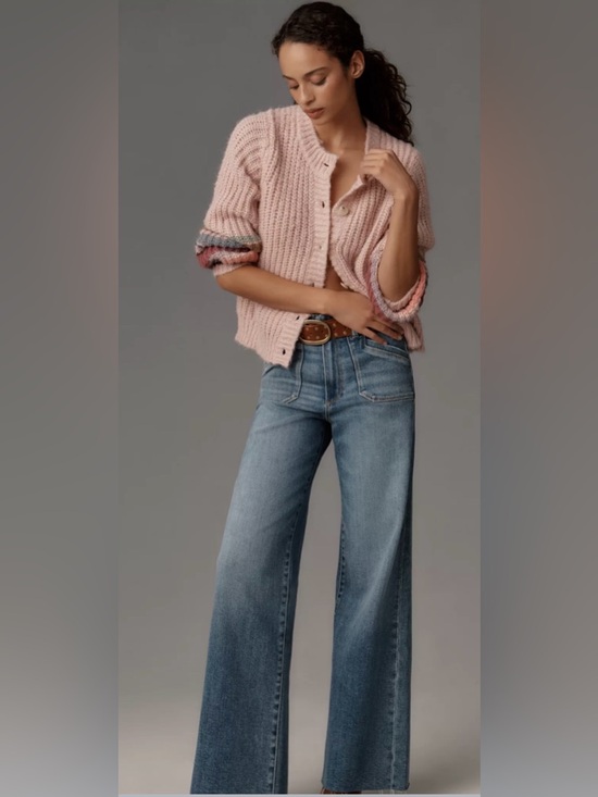 PAIGE Denim - PAIGE Anessa Wide Leg Jeans